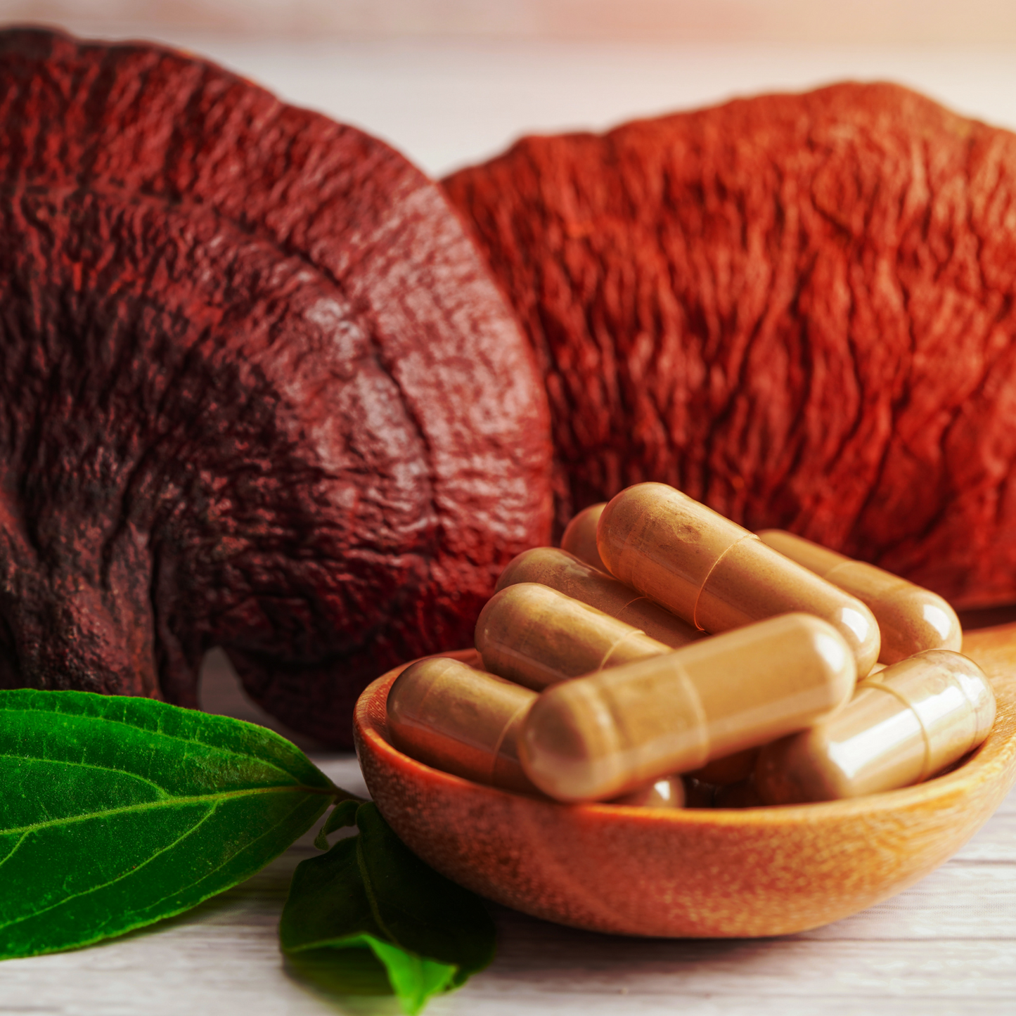 Organic Reishi Mushroom Longevity Extract Capsules