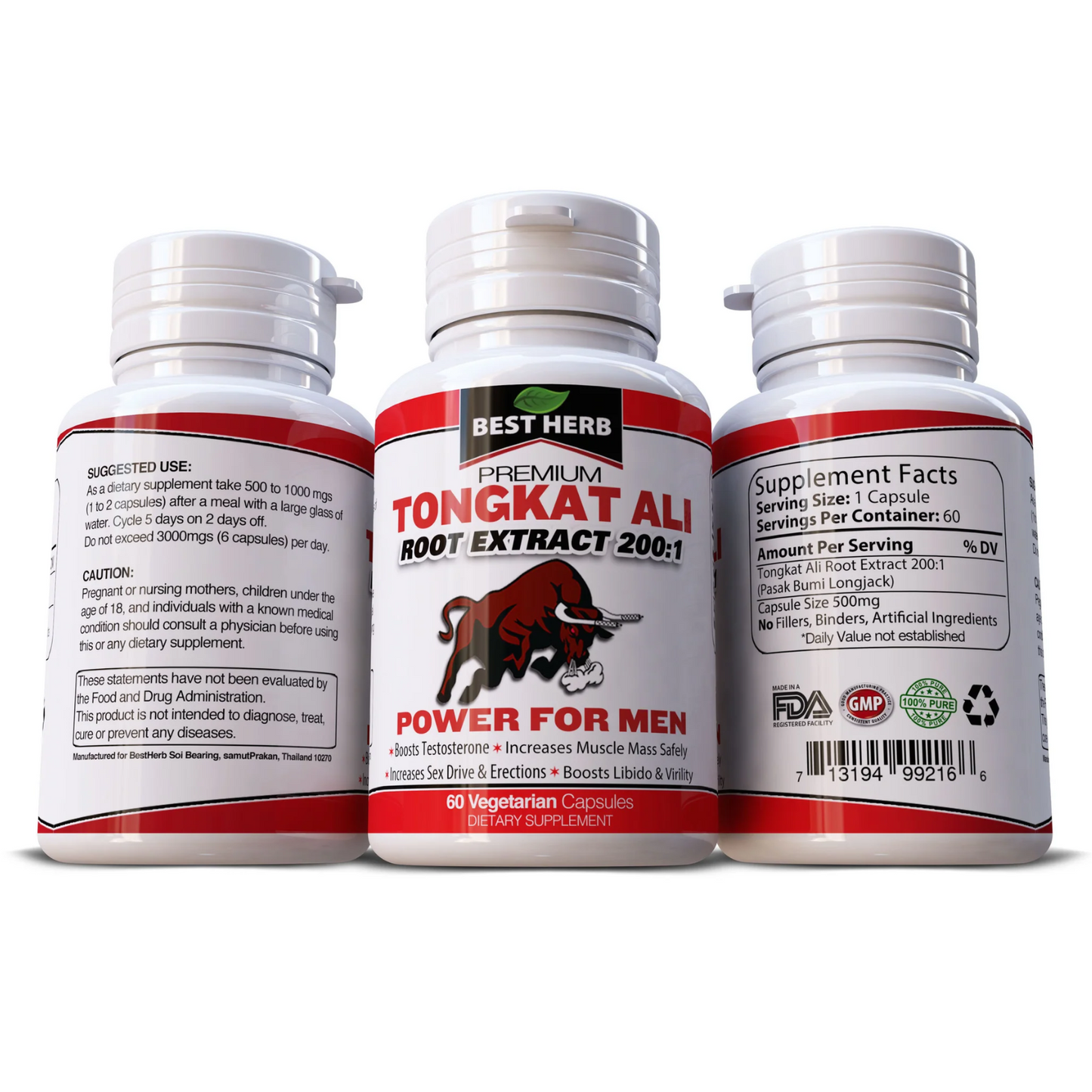 Premium Tongkat Ali - Testosterone Booster