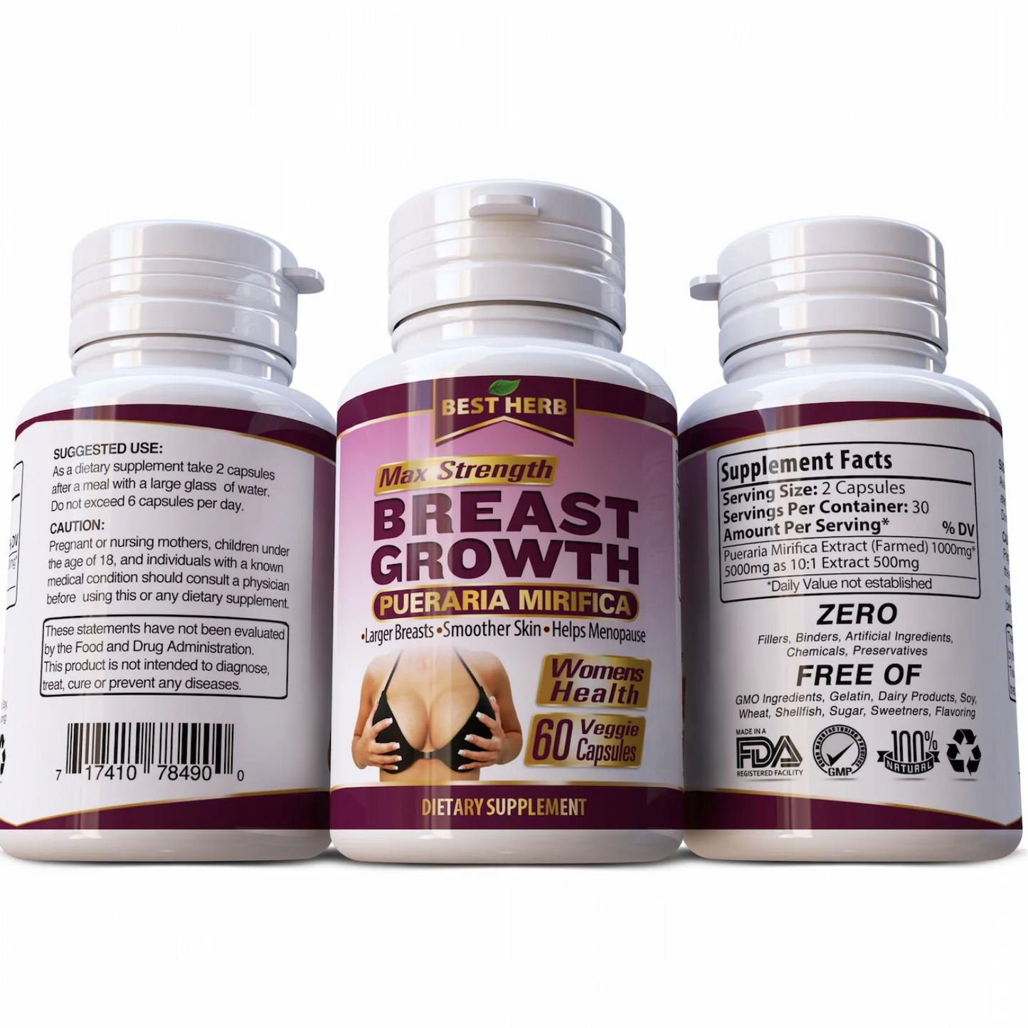 Breast Growth Supplement - Best Herb