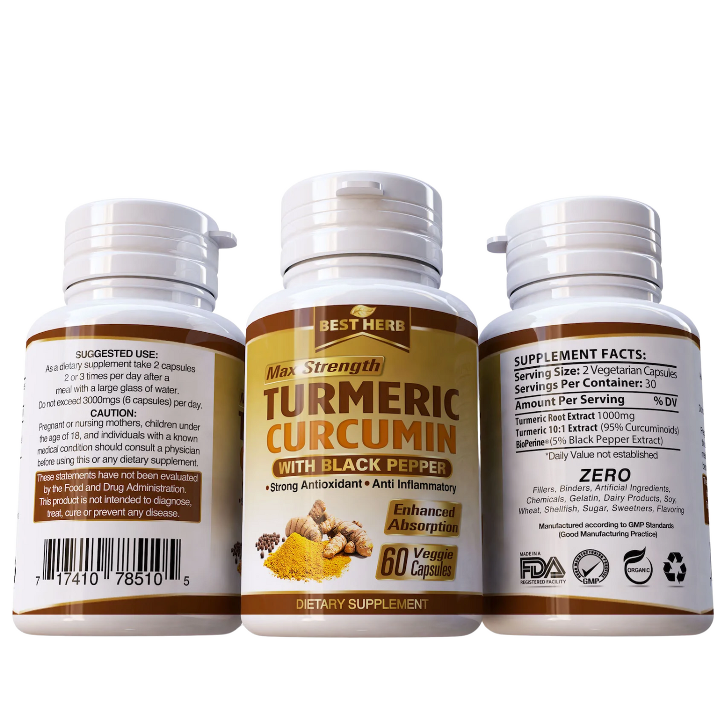 Turmeric & Black Pepper Capsules